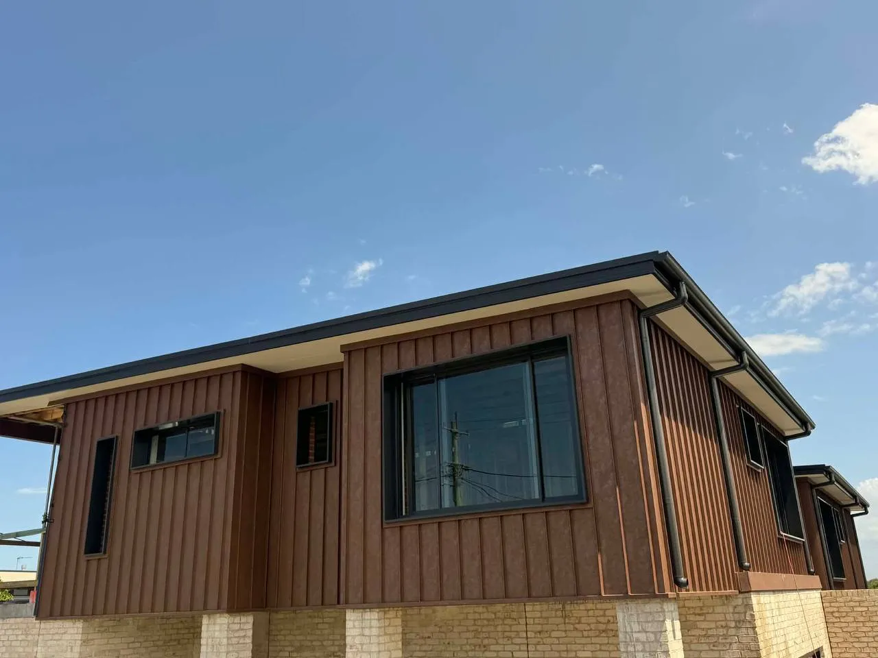 Timber-style architectural cladding in Bulli