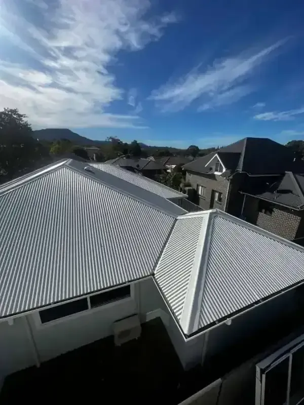 Charcoal Colorbond roofing project, South Coast NSW