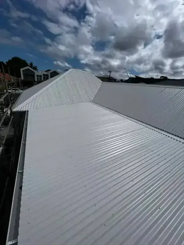 New metal roof installation in the Illawarra