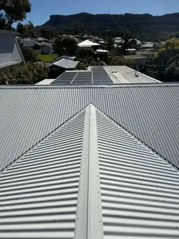 Modern Colorbond roof and fascia upgrade